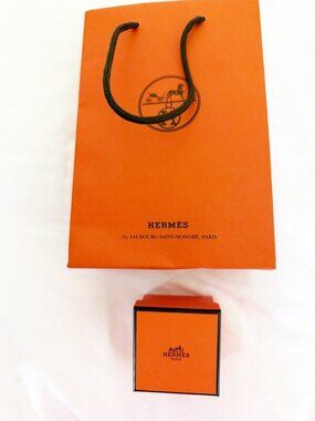 Hermes Shopping Bag, Dust Bag, Pamphlet & Box Set